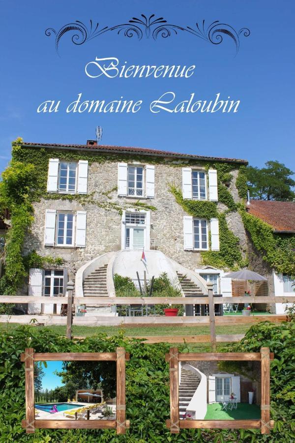 Domaine Laloubin Villa Montagnac-sur-Auvignon Eksteriør bilde