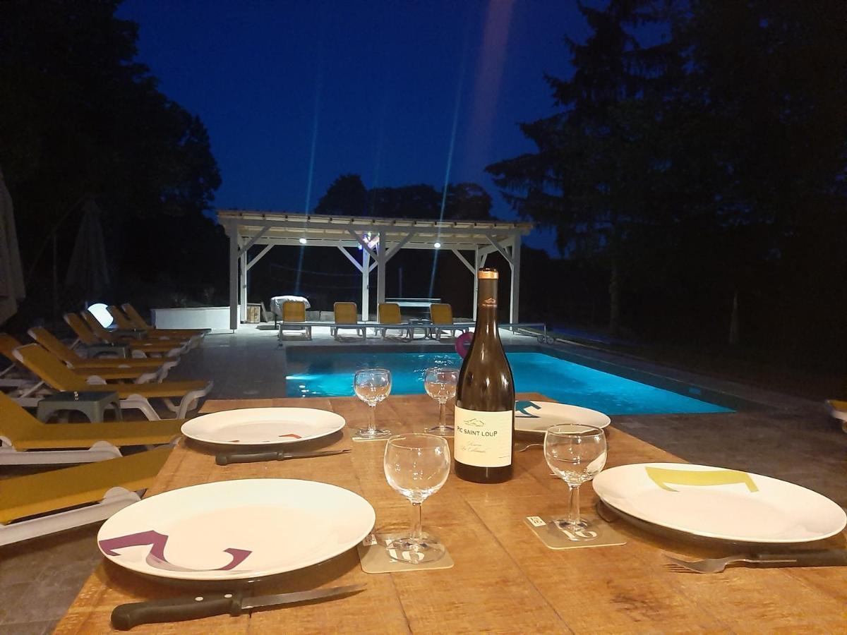 Domaine Laloubin Villa Montagnac-sur-Auvignon Eksteriør bilde